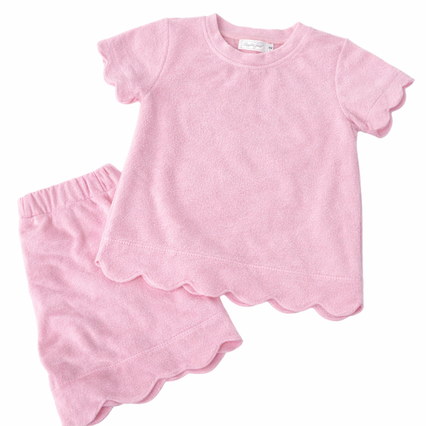 Terry Cloth Short Set