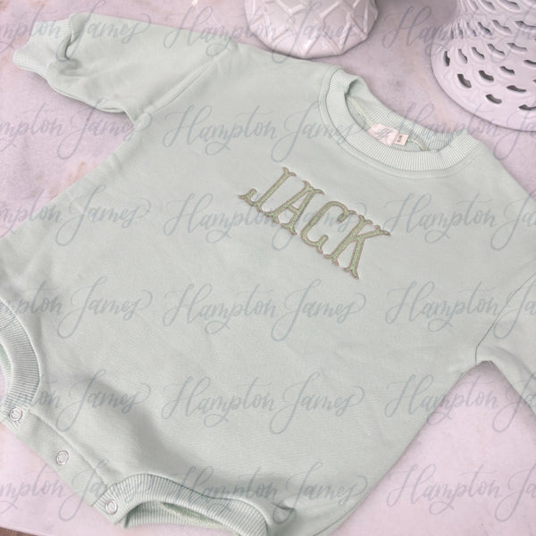 Sweatshirt Bubbles (Preorder) with Embroidery