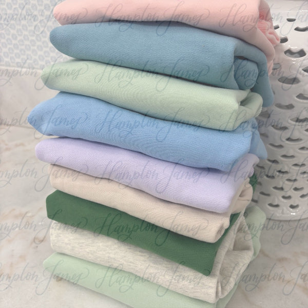 Jogger Sets (Preorder) with Embroidery