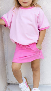 Pink Dream Skort Set