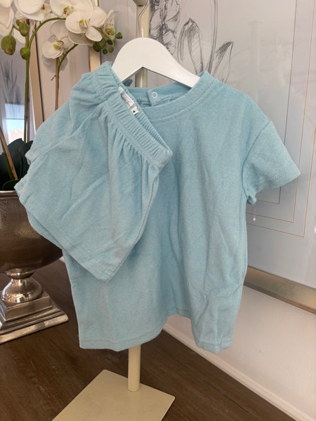 Terry Cloth Short Set