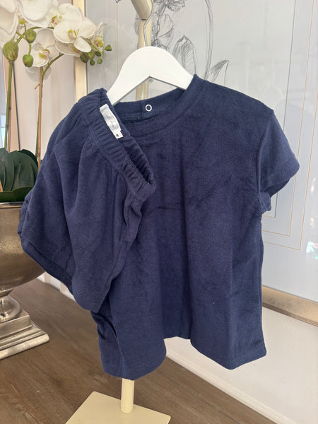 Terry Cloth Short Set