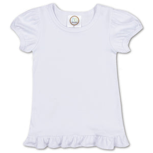 Girls Ruffle T-Shirt
